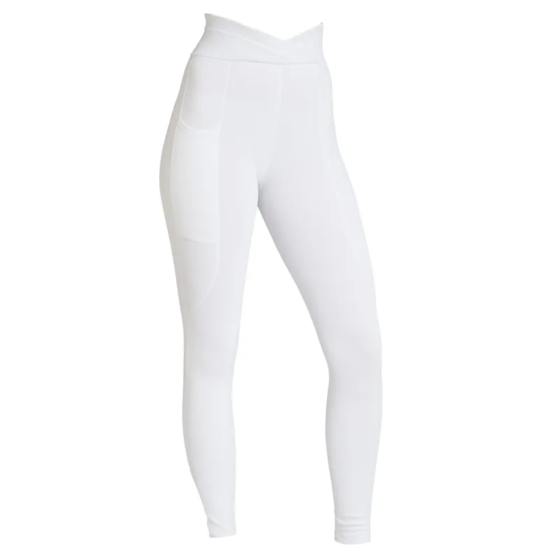 Kingsland KLkatinka F-Tec2 Full Grip Tights - White